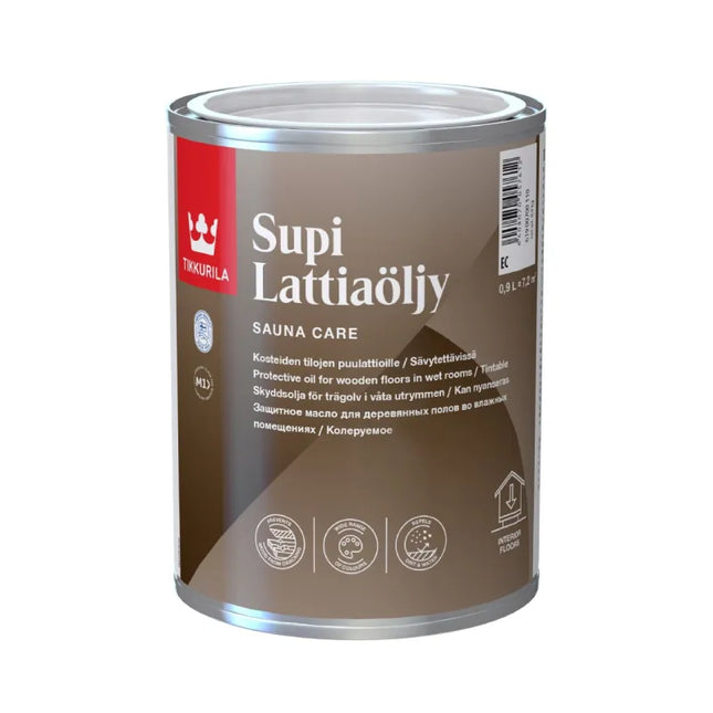 Tikkurila Supi Lattiaöljy Saunaöl für Boden